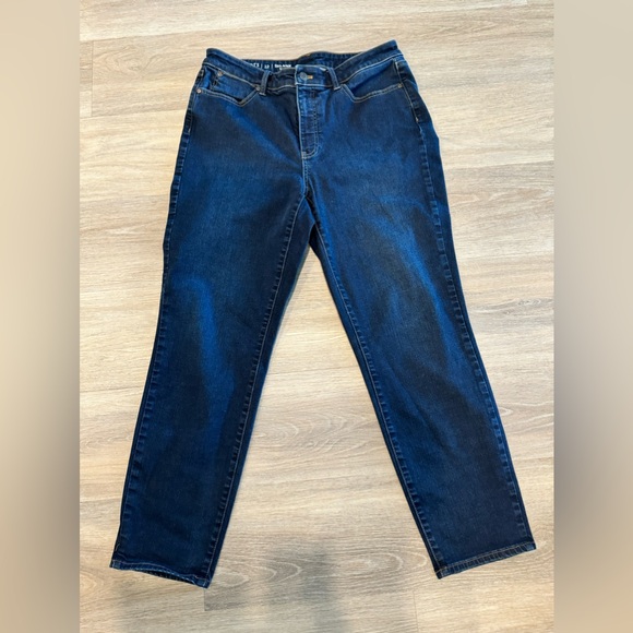 Talbots Slim Ankle Jeans Curvy Fit - Picture 3 of 8